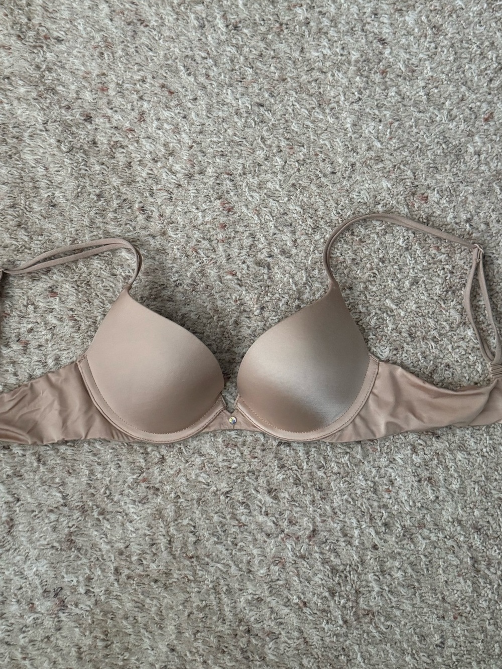 Women's Push-Up Bra Beige Size 32A